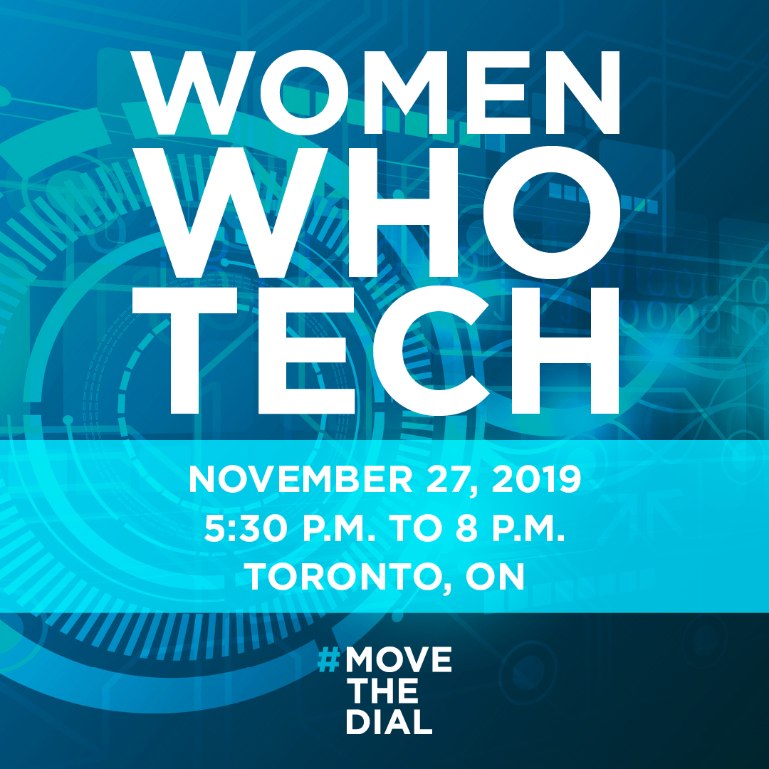 Women Who Tech: #movethedial x Wealthsimple